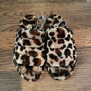 UGG cheetah slippers